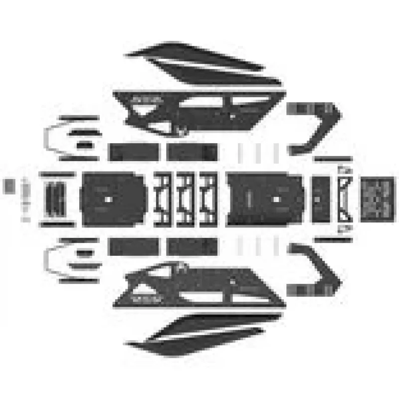 Res-Tech GT Cockpit Simracing Rig - Biały Połysk