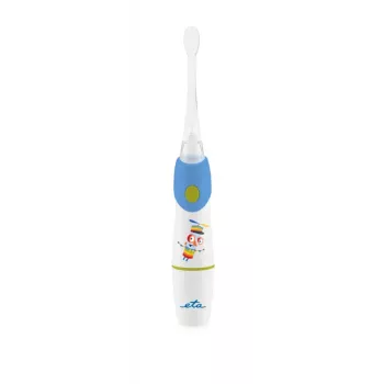 Szczoteczka soniczna dla dzieci ETA Sonetic, zasilana bateriami, niebieska, 175 mm, 1 uchwyt + 1 końcówka