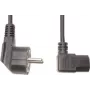 Kabel zasilający czarny 2 m e+p SW 20