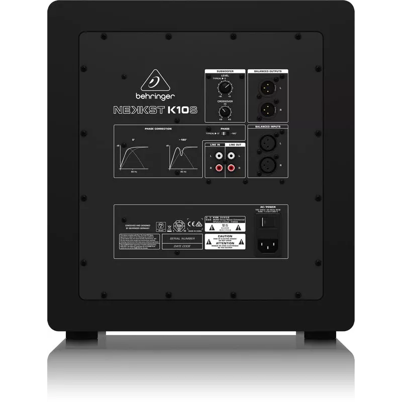 Behringer K10S Czarny Active subwoofer