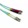 VALUE kabel światłowodowy 50/125µm OM3, LC/ST, turkusowy 2m (21.99.8722)