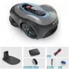 Robotic lawn mower GARDENA smart SILENO max — 800 m², 16 cm szerokości cięcia, bateria, nawigacja LONA, szary