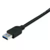 Equip 133346 Kabel USB USB 3.2 Gen 1 (3.1 Gen 1) 5 m USB A Czarny