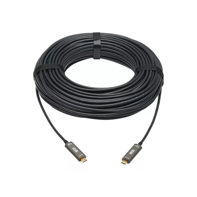 Tripp Eaton Tripp Lite Series USB-C do USB-C Plenum-Rated Światłowodowy Kabel Aktywny (AOC)
