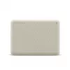 Toshiba Canvio Advance - Festplatte - 4 TB - extern (tragbar) - 2.5 (6.4 cm) - USB 3.2 Gen 1 - hellbeige