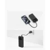 PowerBank z kablem USB-C 20000 mAh 30W Czarny