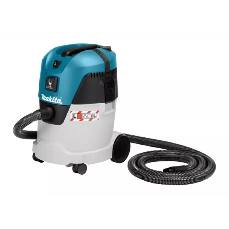 Odkurzacz do czyszczenia na mokro i sucho Makita VC2512L — 25 L, 1 000 W, 230 V, 21 kPa, 60 l/s