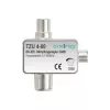 axing TZU 4-00 - rozdzielacz kablowy - 0,1 - 1006 MHz - aluminium - męski/żeński - IEC