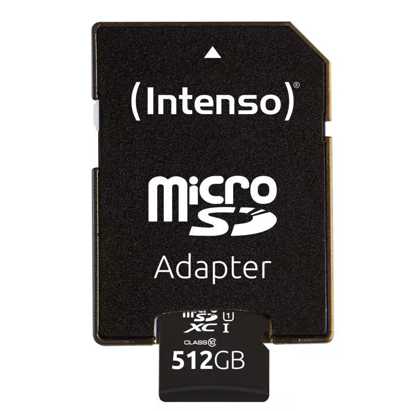 Karta microSD Intenso UHS-I Premium 512 GB Class 10