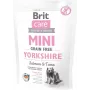 Sucha karma dla psa Brit Mini Adult Yorkshire 400 g — dorosłe psy małych ras, z łososiem, 30% białka, 19% tłuszczu, 10% wilgotności