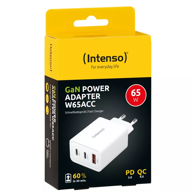 Zasilacz sieciowy 1XUSB-A/2XUSB-C/7806512 Intenso