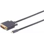 Kabel DVI-D USB Type-C ShiverPeaks BS10-58025 1m