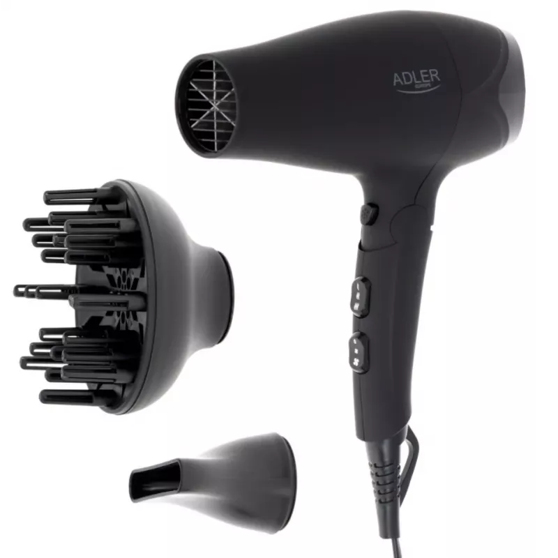 Suszarka do włosów Adler AD 2267 Czarny, 2500 W