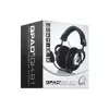 Zestaw słuchawkowy QPAD QH-91 przewodowy, nauszny, typu head-band, 15–25000 Hz, kabel 2 m, czarny