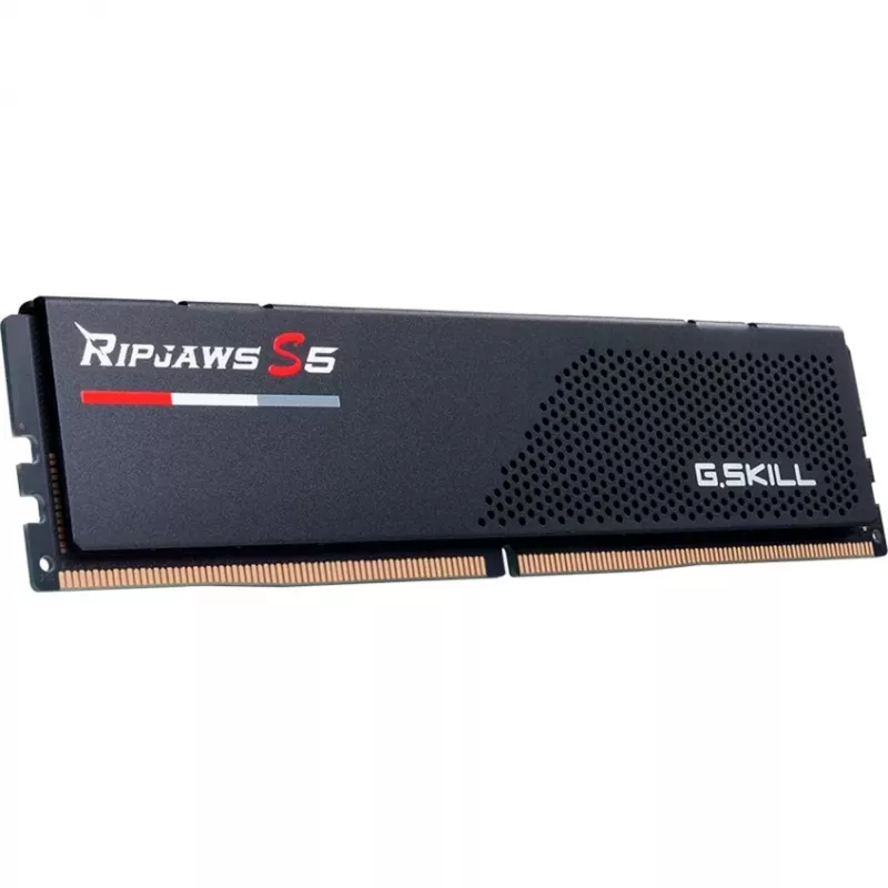 DIMM 48 GB DDR5-6000 (2x 24 GB) Dual-Kit, Arbeitsspeicher schwarz, F5-6000J4048F24GX2-RS5K, Ripjaws S5, INTEL XMP
