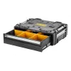 Skrzynka narzędziowa DeWalt DWST08510-1 — konstrukcja z aluminium i tworzywa sztucznego, czarno-żółta