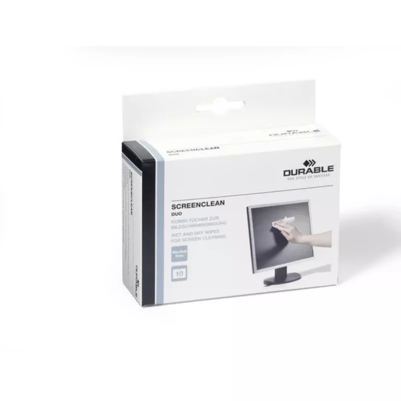 Środek do czyszczenia ekranów Durable SCREENCLEAN duo 5721