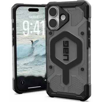 UAG Urban Armor Gear Pathfinder MagSafe Case | Apple iPhone 17 | ash (szary transparent)/Czarny | 114553113140 (114553113140)