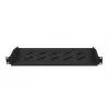 Lanberg AK-1014-B Półka 19 cali 1U 483x220 mm, 25 kg, czarna