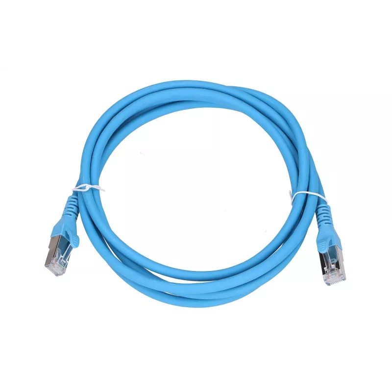 Extralink Cat.6A S/FTP LAN Patch Cord 2m, miedź kabel sieciowy Twisted Pair 10Gbit/s