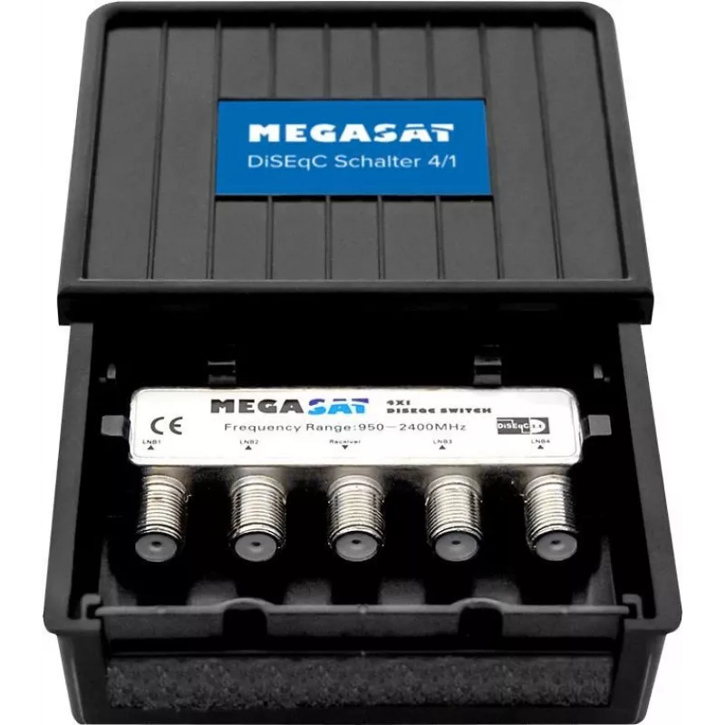 Multiswitch satelitarny Megasat DiSEqC Switch 4-1 Pro
