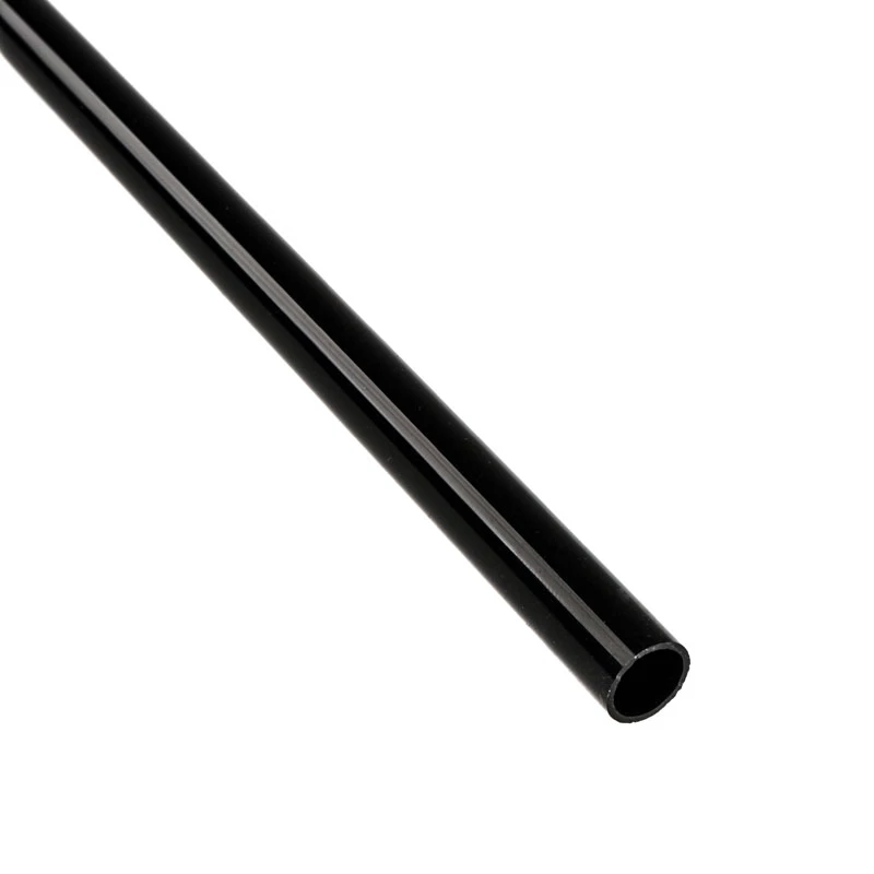 Sztywna rurka Crystal Link 12/10mm 1000mm — BitsPower BP-NCCLT12ACBK-L1000 (czarna)