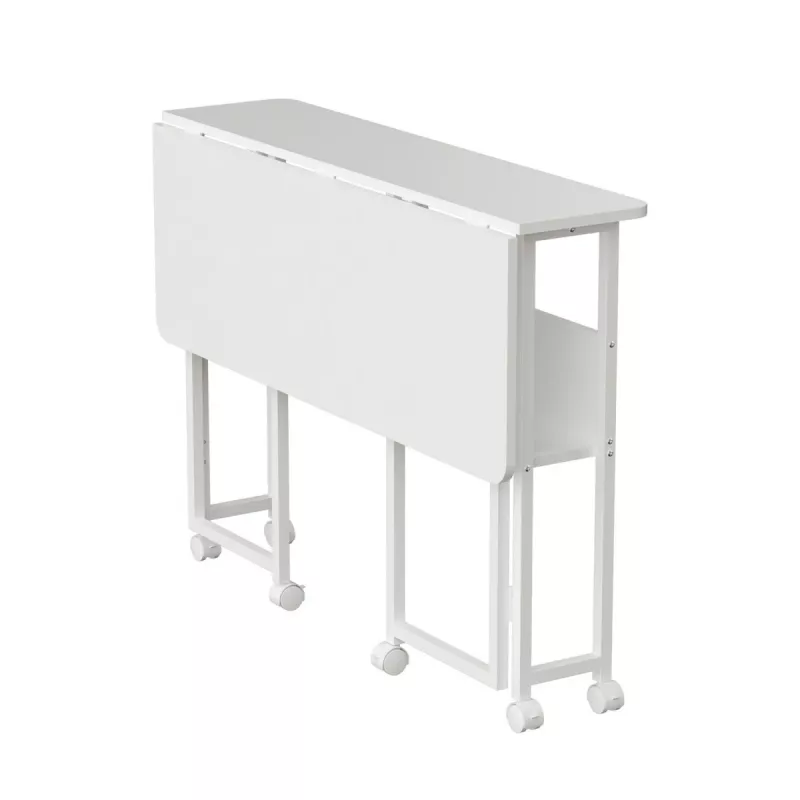 Mobilne biurko Maclean białe MC-126W 50kg