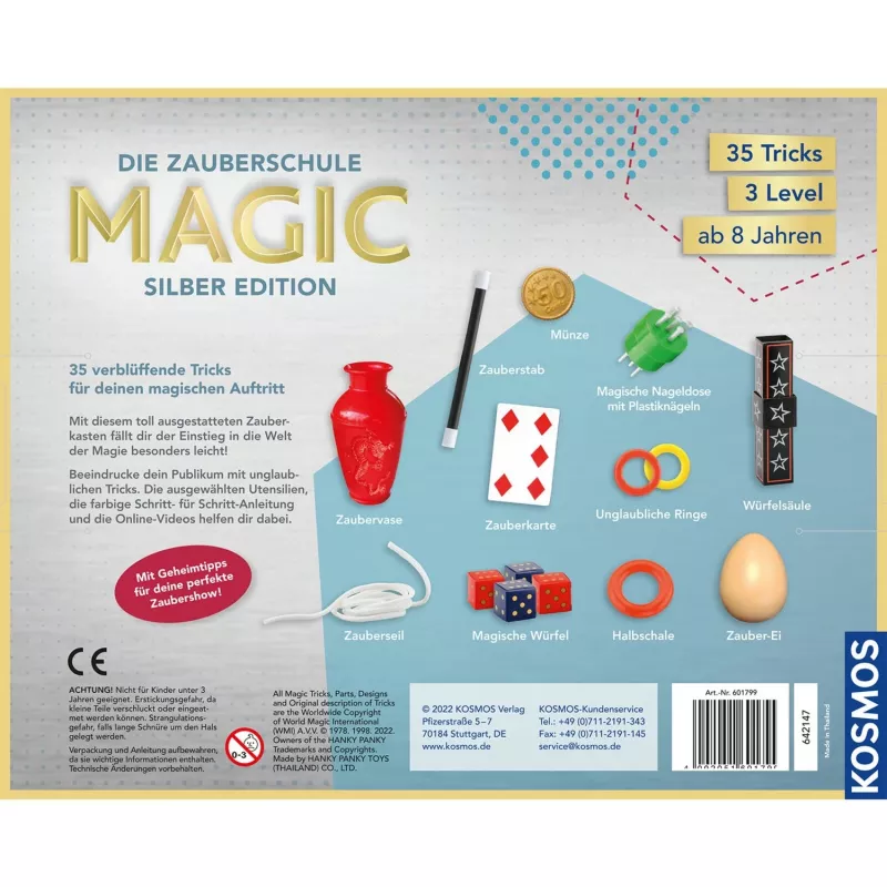 Zestaw magicznych sztuczek Kosmos Magic dla dzieci