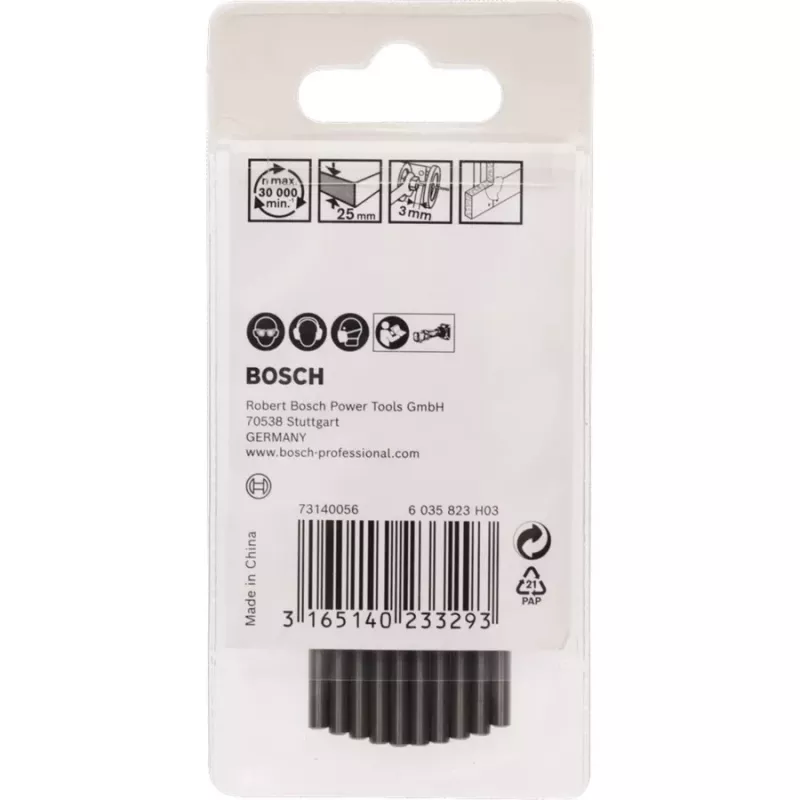 Frez Bosch 2608620201 3.2 mm do frezarki Rotocut — 10 sztuk