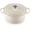 Le Creuset Signature Roaster okrągły 26cm beza (21177267164430)