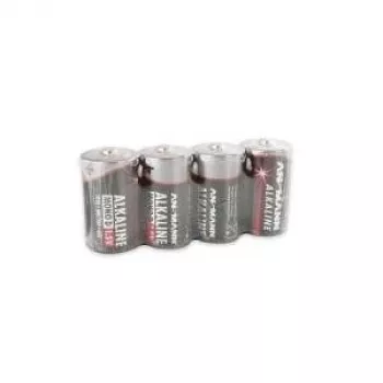 Baterie alkaliczne ANSMANN 5015581 Czerwony, Mono (D), 4 szt. w opakowaniu