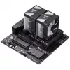 Chłodzenie procesora Jonsbo CR-1400 DV2 z wentylatorem 120 mm, czarne