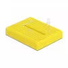 Breadboard DELOCK 18320 — plastikowa płytka prototypowa, żółta, 36×46×10 mm