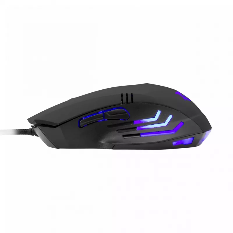 biały Shark GM-5006B Mysz Gamingowa Hannibal-2 Czarna