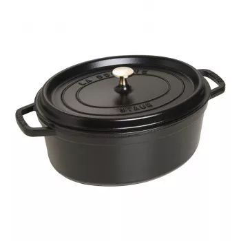 ZWILLING STAUB LA COCOTTE 5,5 l owalne naczynie żaroodporne z żeliwa