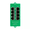 Extralink ACTIVE POE INJECTOR 4 PORT GIGABIT 802.3AT/AF 1 Gbps 48 V