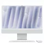 iMac 24 Retina 4.5k Display M4, srebrny, M4 (10-CPU/10-GPU), 16 GB, 512 GB, standardowe szkło, Touch ID, niemiecki, Gigabit Ethernet, Magic mysz, MWUV3D/A