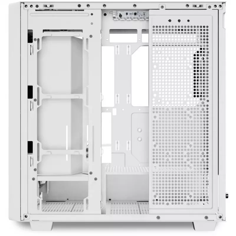 Sharkoon REBEL C70G RGB Full Tower Biały, Drewno