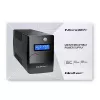 Qoltec Monolith UPS Double-conversion Online 0,65 kVA 360 W 2 gniazda AC