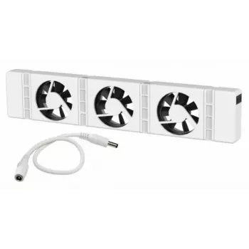 Zestaw przedłużający SpeedComfort biały, 30 m³/h, 0,55 W, 20 dB, 340×70×23 mm