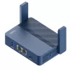 Przenośny router Cudy TR3000 AX3000 Wi‑Fi 6, Gigabit Ethernet WAN/LAN, USB-A, anteny zewnętrzne, niebieski