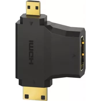 Hama 00305020 kabel HDMI HDMI typu A (standardowy) HDMI typu C/HDMI typu D czarny