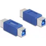 DeLOCK 67228 adapter złącza USB Typ-B niebieski