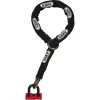 ABUS 59715 zapięcie rowerowe Czarny - czerwony 1200 mm zapięcie łańcuchowe (59715)