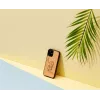 Etui na telefon man and wood do iPhone 12 mini — nadruk kota z czerwoną rybką