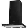 Gorenje WHT6SYB ścienny Czarny 650 m³/h