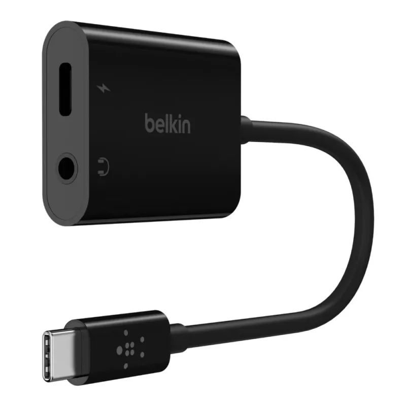 Belkin NPA004BTBK koncentrator interfejsów USB 3.2 Gen 1 (3.1 Gen 1) Type-C czarny