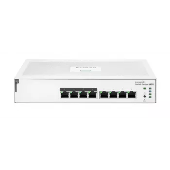 HPE Aruba Networking Instant On Switch 8p Gigabit CL4 PoE 65W 1830
