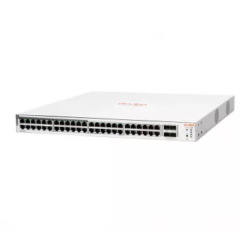 HPE Aruba Networking Aruba Instant On 1830 48G 24p Class4 PoE 4SFP 370W Zarządzany L2 Gigabit Ethernet (10/100/1000) Power over Ethernet (PoE) 1U