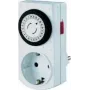 Bachmann Mini Time switch mechanical - Automatischer Netzschalter - AC 230 V - 3680 Watt - Biały (852.104)